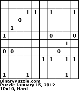 Binary Puzzle