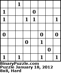 Binary Puzzle