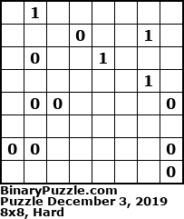 Binary Puzzle