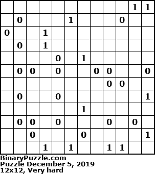 Binary Puzzle