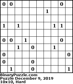 Binary Puzzle