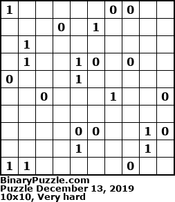 Binary Puzzle