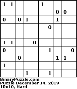 Binary Puzzle