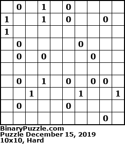 Binary Puzzle