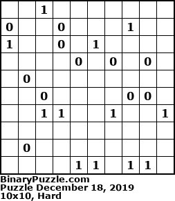 Binary Puzzle