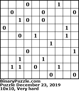 Binary Puzzle