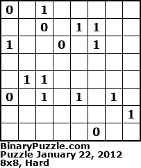 Binary Puzzle