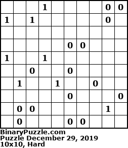 Binary Puzzle