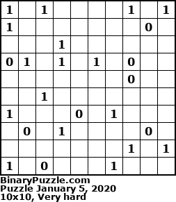 Binary Puzzle
