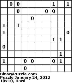 Binary Puzzle