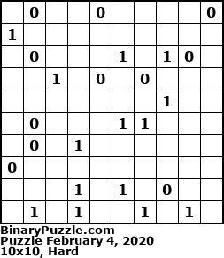 Binary Puzzle