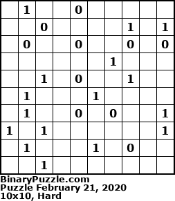 Binary Puzzle