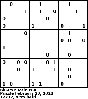 Binary Puzzle