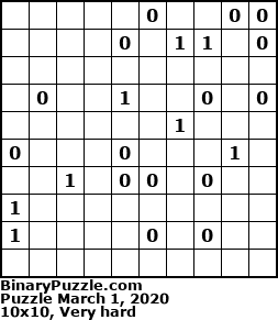 Binary Puzzle