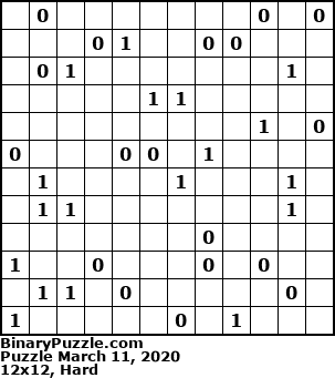 Binary Puzzle