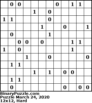 Binary Puzzle