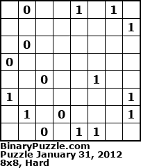 Binary Puzzle