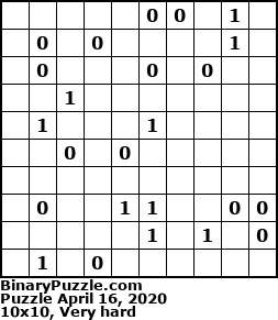 Binary Puzzle
