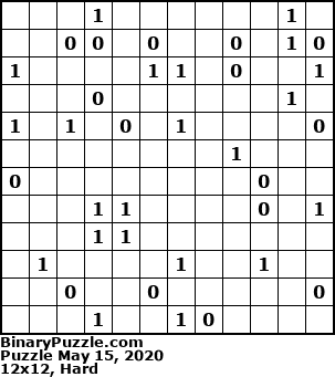 Binary Puzzle