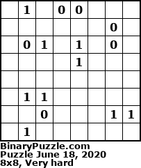 Binary Puzzle