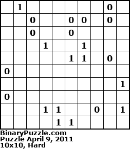 Binary Puzzle