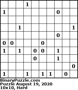 Binary Puzzle