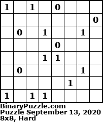Binary Puzzle