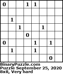 Binary Puzzle