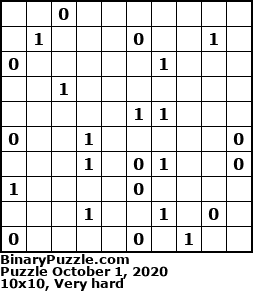 Binary Puzzle