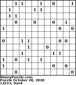 Binary Puzzle