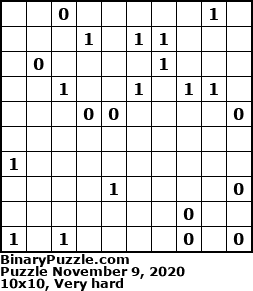 Binary Puzzle
