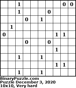 Binary Puzzle