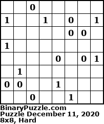 Binary Puzzle