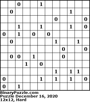Binary Puzzle