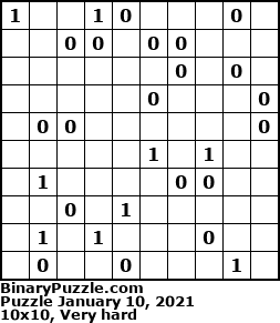 Binary Puzzle