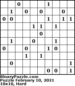 Binary Puzzle