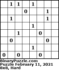 Binary Puzzle