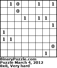 Binary Puzzle