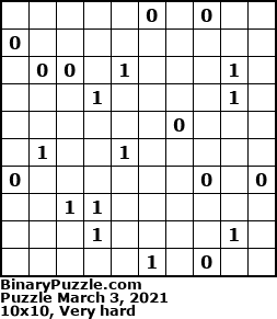 Binary Puzzle