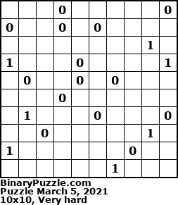 Binary Puzzle