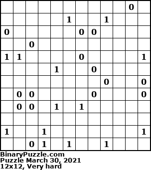 Binary Puzzle