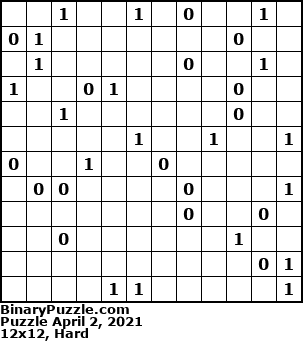 Binary Puzzle