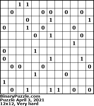 Binary Puzzle
