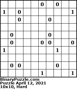 Binary Puzzle