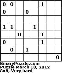 Binary Puzzle