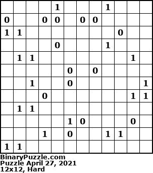 Binary Puzzle