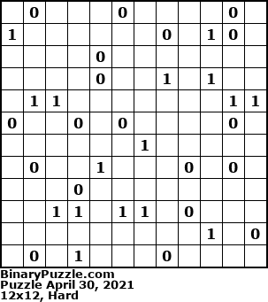 Binary Puzzle