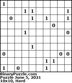 Binary Puzzle