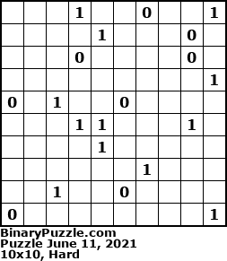 Binary Puzzle