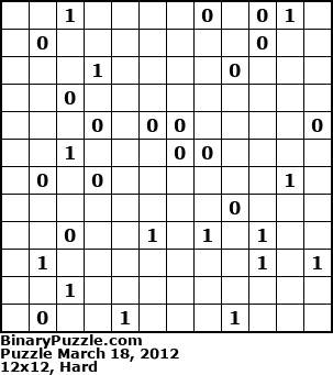 Binary Puzzle